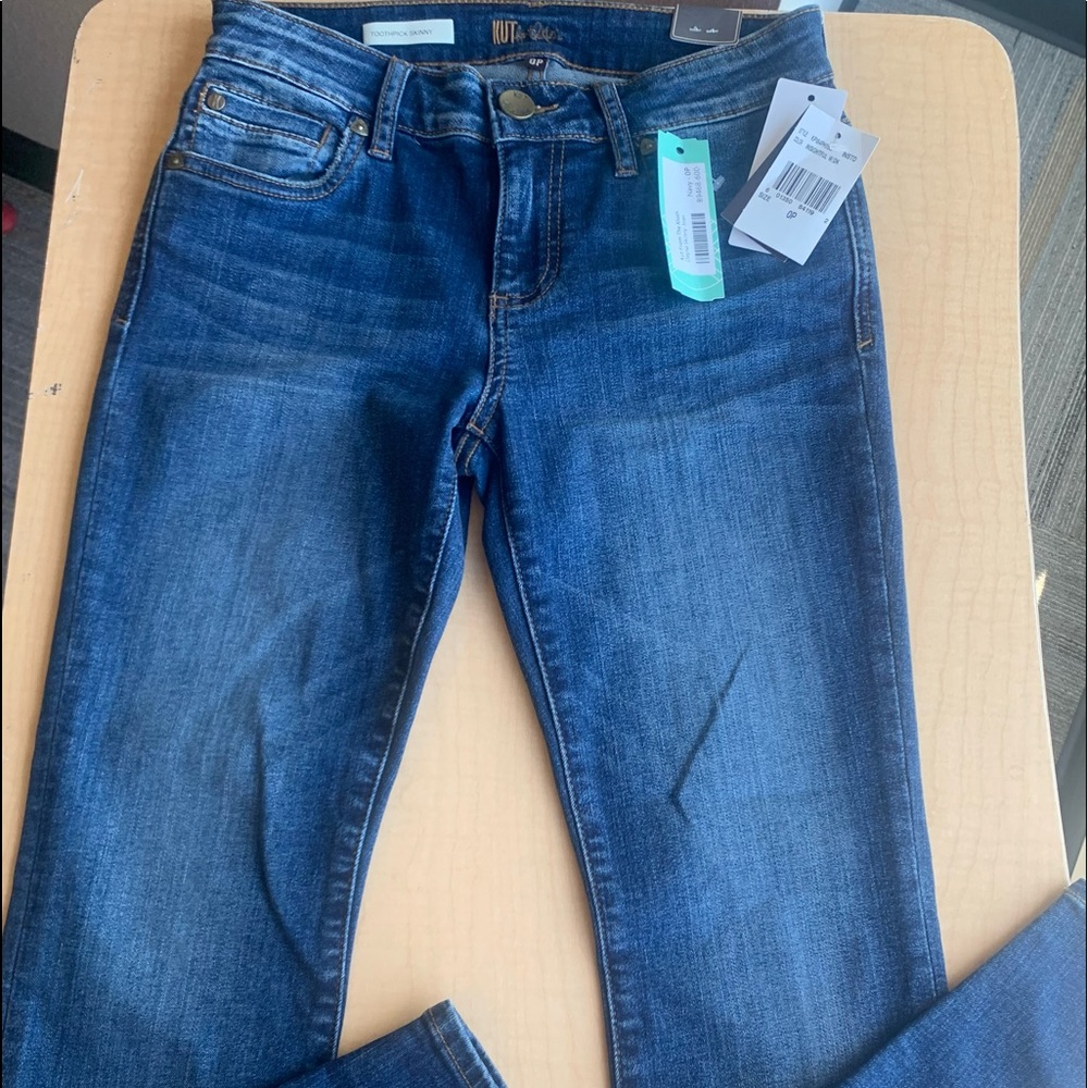NWT…KUT from the Kloth-Toothpick Skinny Jeans